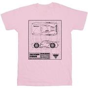 T-shirt Disney Cars Jackson Storm Blueprint