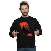 Sweat-shirt Harry Potter Battle Silhouette