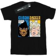 T-shirt Marvel Cloak And Dagger Comic Panels