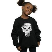 Sweat-shirt enfant Marvel The Punisher Distrressed Skull