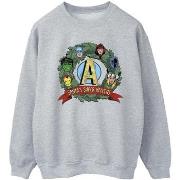 Sweat-shirt Marvel Santa's Super Helpers