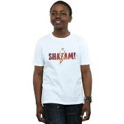 T-shirt enfant Dc Comics Shazam Movie Logo