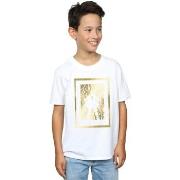 T-shirt enfant Dc Comics Shazam Gold Text