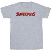 T-shirt enfant Dc Comics DC League Of Super-Pets Movie Logo