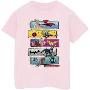 T-shirt enfant Dc Comics DC League Of Super-Pets Character Pose