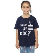 T-shirt enfant Dessins Animés Bugs Bunny What's Up Doc Stripes