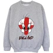 Sweat-shirt enfant Dessins Animés Tweety England Face