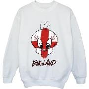 Sweat-shirt enfant Dessins Animés Tweety England Face