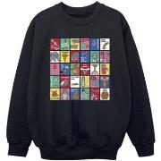 Sweat-shirt enfant Dessins Animés Grid Squares