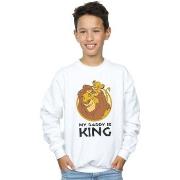 Sweat-shirt enfant Disney The Lion King My Daddy Is King