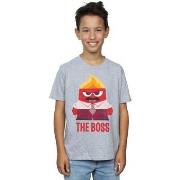 T-shirt enfant Disney Inside Out Anger The Boss