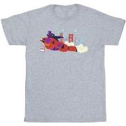 T-shirt Disney Big Hero 6 Baymax Hiro Bridge