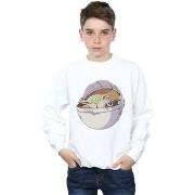 Sweat-shirt enfant Disney The Mandalorian Sleeping Child