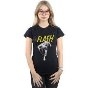 T-shirt Dc Comics The Flash Mono Action Pose