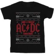 T-shirt enfant Acdc Have A Rockin Christmas