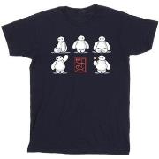 T-shirt Disney Big Hero 6 Baymax Many Poses