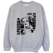 Sweat-shirt enfant Dc Comics Suicide Squad Love Puddin