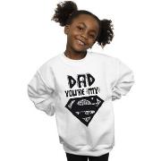 Sweat-shirt enfant Dc Comics Superman Super Dad