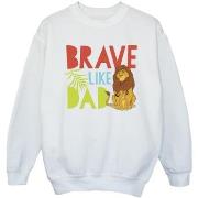 Sweat-shirt enfant Disney The Lion King Brave Like Dad