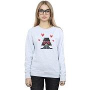 Sweat-shirt Disney Valentines In Love