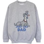 Sweat-shirt enfant Disney Lady And The Tramp Just Like Dad