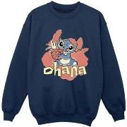 Sweat-shirt enfant Disney Lilo And Stitch Ohana Pineapple