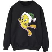 Sweat-shirt Dessins Animés Tweety Christmas Hat