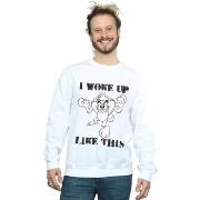 Sweat-shirt Dessins Animés Taz I Woke Up Like This