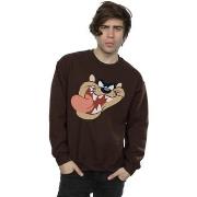 Sweat-shirt Dessins Animés Tasmanian Devil Face