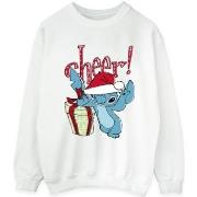 Sweat-shirt Disney Lilo And Stitch Cheer