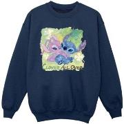 Sweat-shirt enfant Disney Lilo And Stitch St Patrick's Day Clover