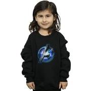 Sweat-shirt enfant Marvel Avengers Endgame Glowing Logo