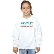 Sweat-shirt enfant Marvel Avengers Endgame Don't Spoil The Endgame