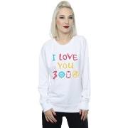 Sweat-shirt Marvel Avengers Endgame I Love You 3000