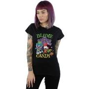 T-shirt Dc Comics Super Friends Blame It On The Candy