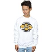 Sweat-shirt enfant Dc Comics Teen Titans Go Burgers Vs Burritos