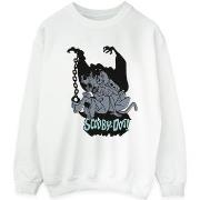 Sweat-shirt Scooby Doo Scared Jump