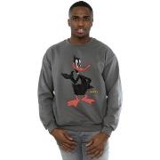 Sweat-shirt Dessins Animés Daffy Duck Distressed