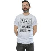 T-shirt Disney Cars Cruz Ramirez Blueprint