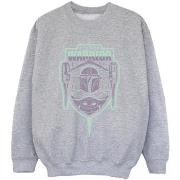 Sweat-shirt enfant Disney The Mandalorian Fierce Warrior