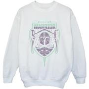 Sweat-shirt enfant Disney The Mandalorian Fierce Warrior