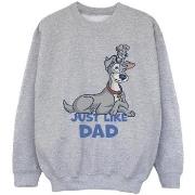 Sweat-shirt enfant Disney Lady And The Tramp Just Like Dad