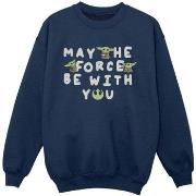 Sweat-shirt enfant Disney The Mandalorian May The Force Be With You