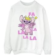 Sweat-shirt Disney Angel Fa La La