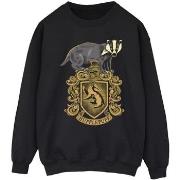 Sweat-shirt Harry Potter Hufflepuff Sketch Crest