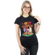 T-shirt Dc Comics Super Friends Harley Quinn Love Halloween