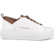 Baskets Alexander Smith Wembley Man Cognac Blanc