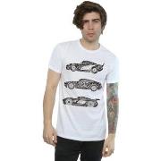 T-shirt Disney Cars Text Racers