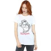 T-shirt Disney Bambi Thumper Line Drawing