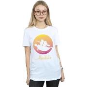 T-shirt Disney Aladdin Flying Sunset